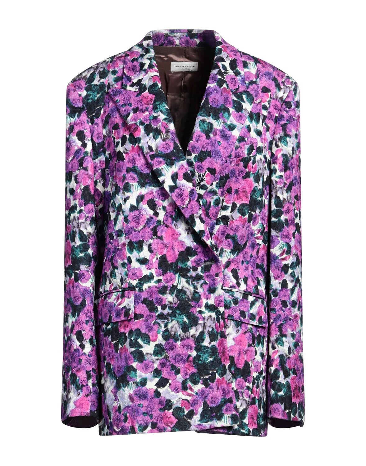 

Блейзер Dries Van Noten, лиловый