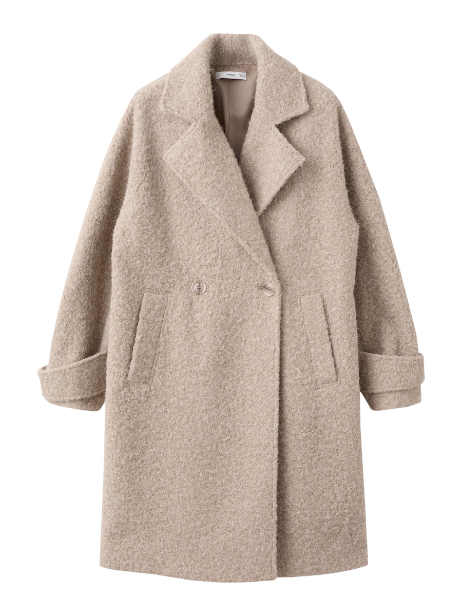 

Пальто межсезонное MANGO Finsti, бежевый