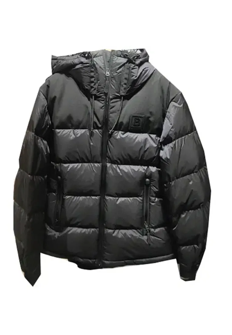 Мужское пальто Burberry, черное, модель 80616591