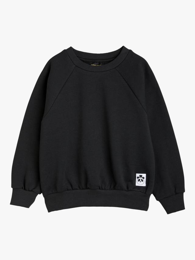 

Детская толстовка из органического хлопка Mini Rodini, черный