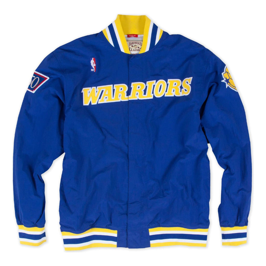 

Куртка Mitchell & Ness x NBA Golden State Warriors 1996-97 Warm Up Jacket 'Blue Yellow', синий