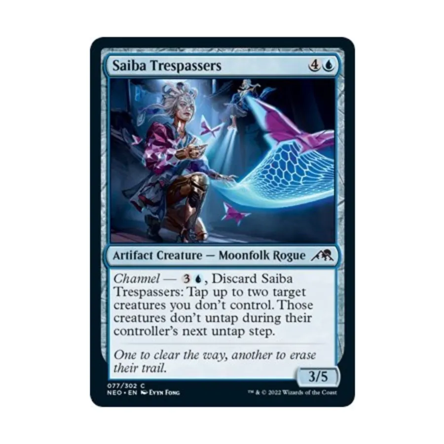 

CCG Сайба-нарушители границ (К), MTG - Kamigawa : Neon Dynasty