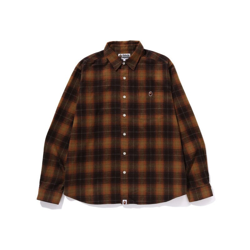 

Рубашка мужская A Bathing Ape, коричневый