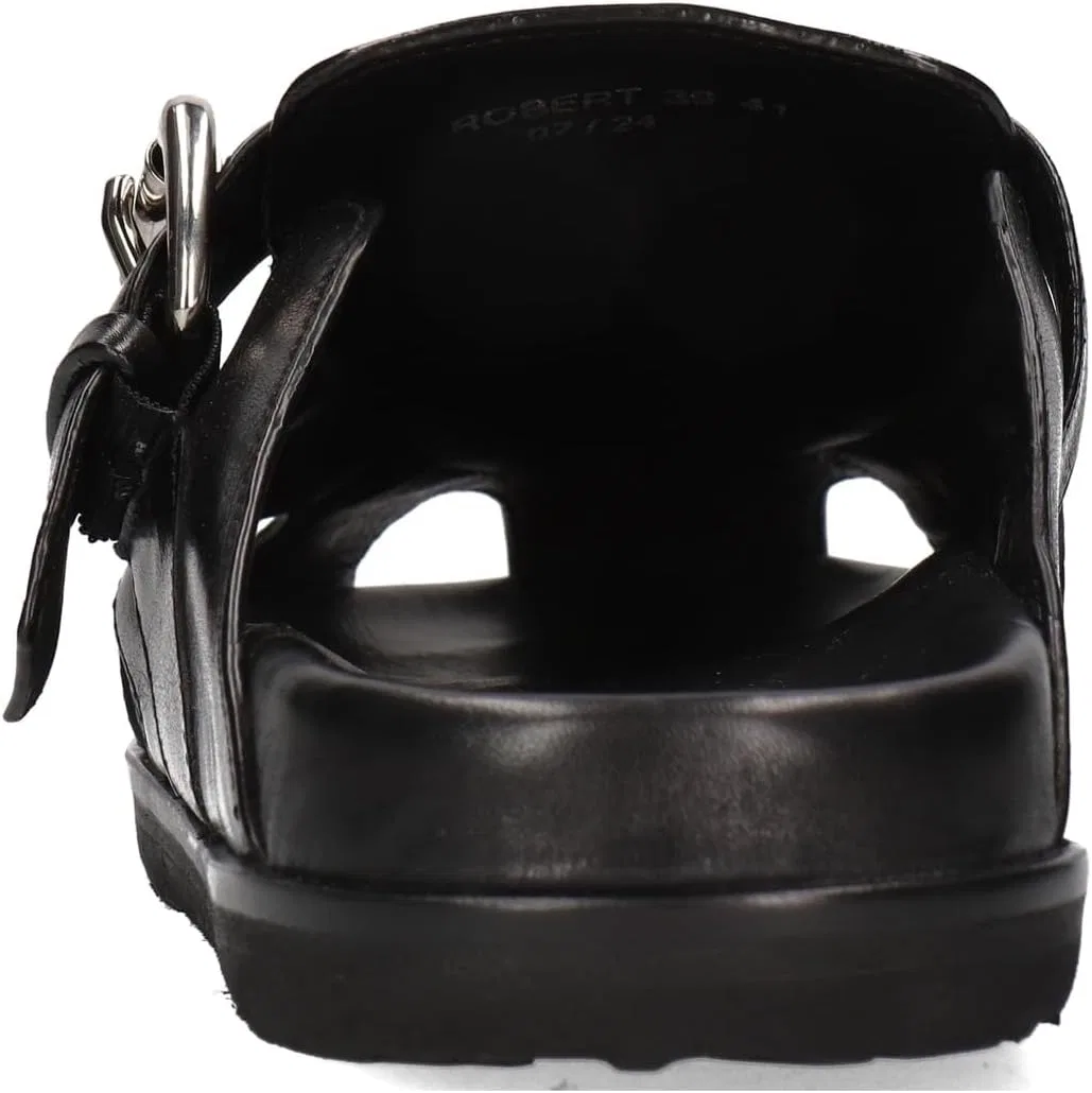Мюли Melvin & Hamilton Robert 39 Men's Mules, Black — фото 4