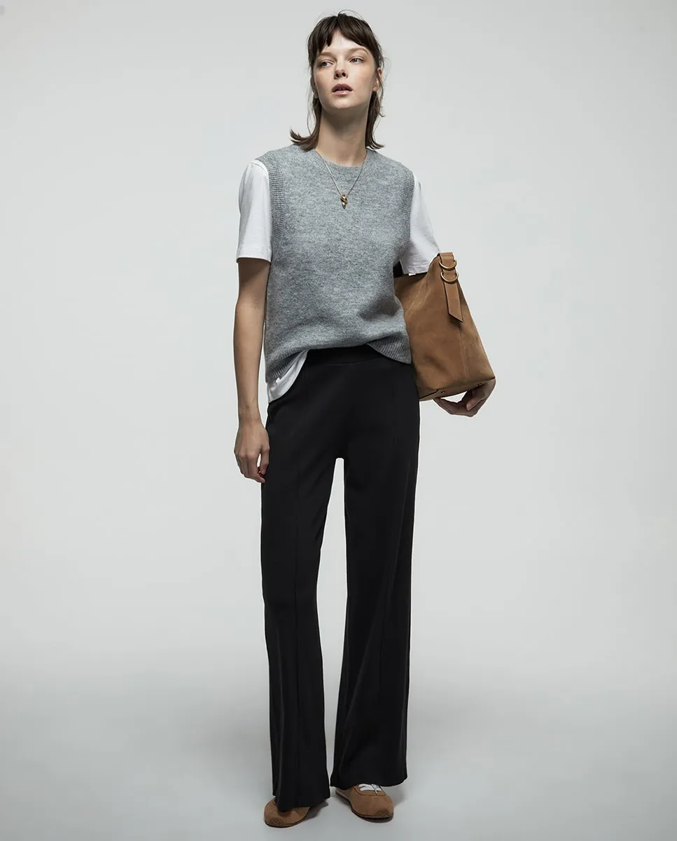 

Брюки с тиснением на швах Sfera, черный