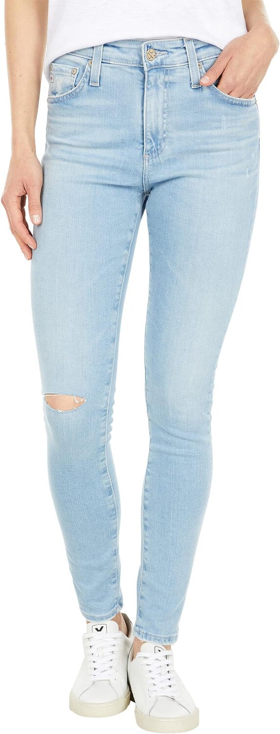 

Джинсы AG Jeans Farrah High-Rise Ankle Skinny in 27 Years Coexist, цвет 27 Years Coexist