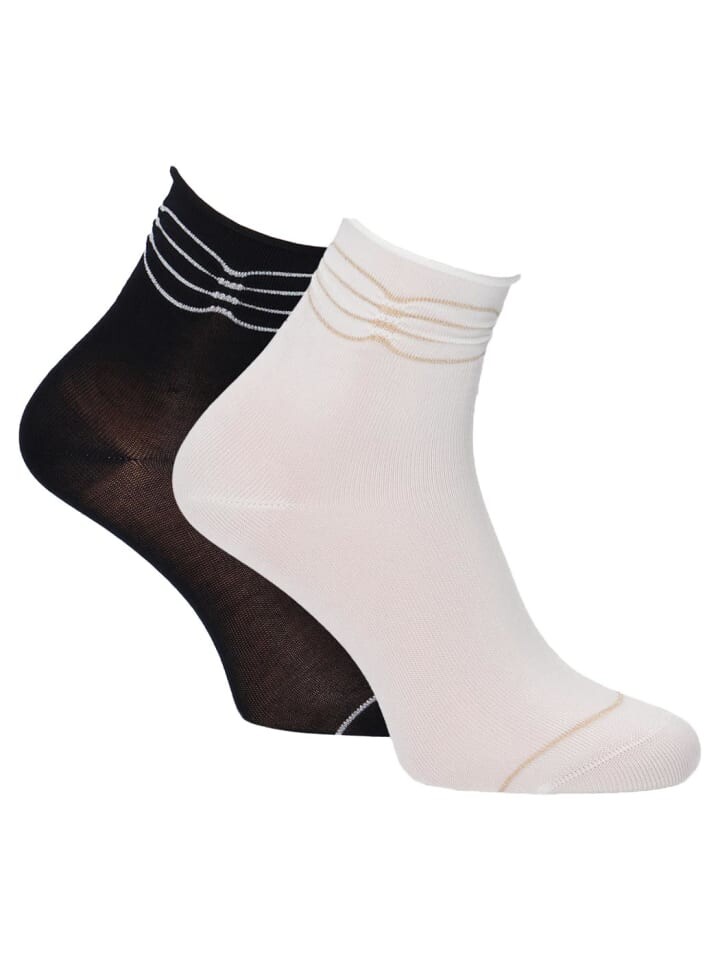 

Носки Tamaris Söckchen, цвет black und ivory