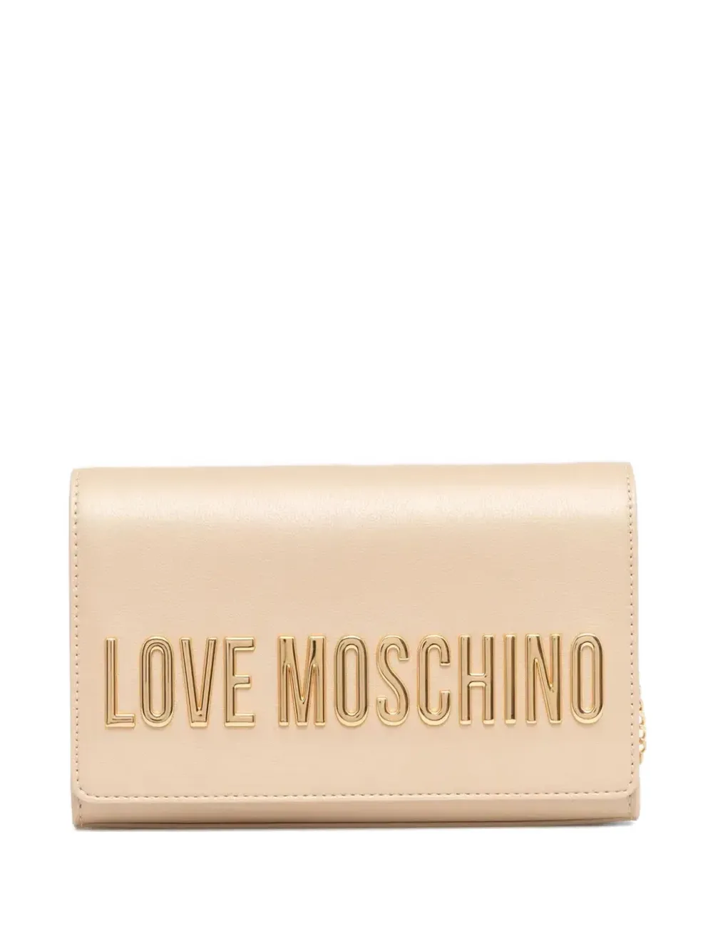 

Сумка через плечо с логотипом Love Moschino, золотой