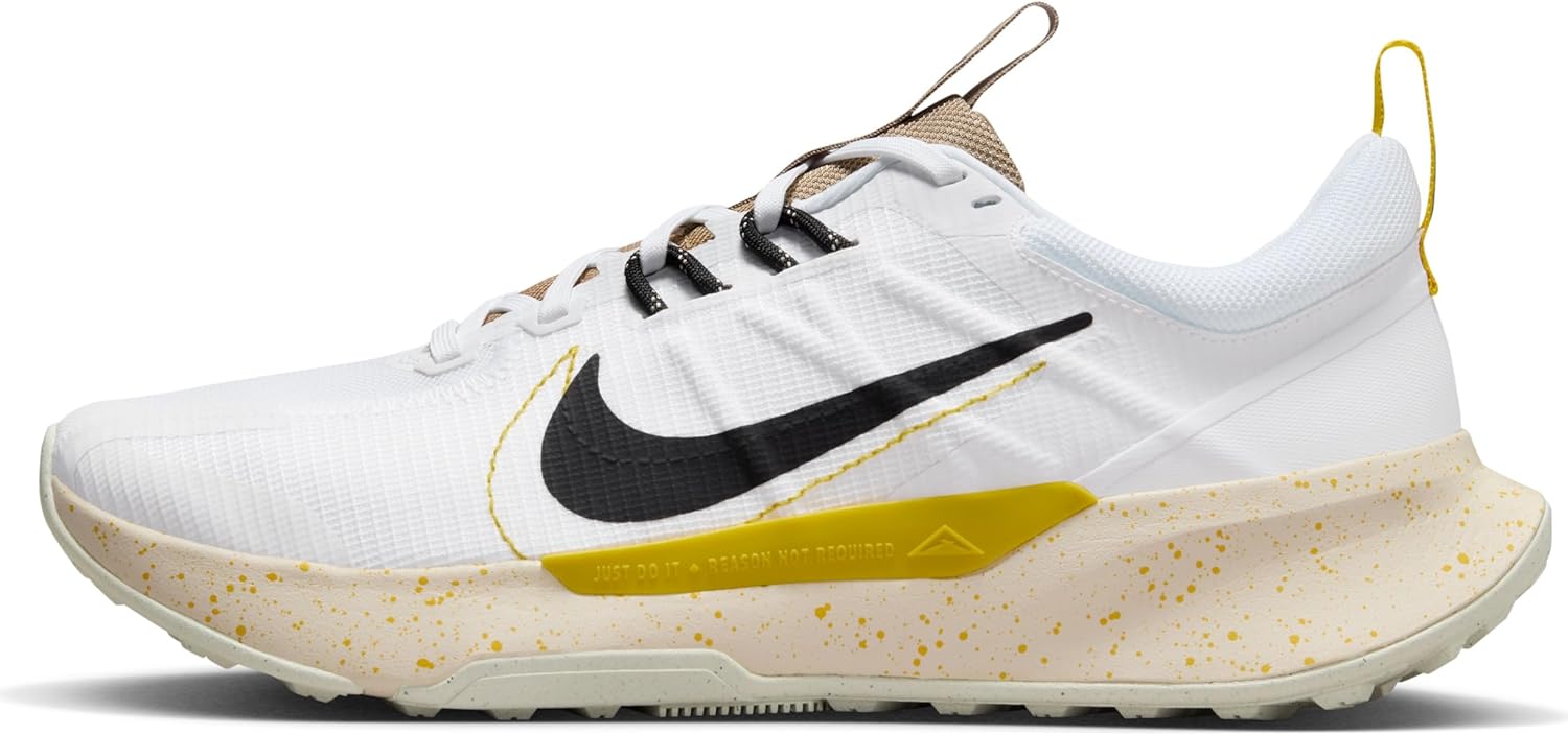 

Кроссовки Nike мужские Juniper Trail 2 Nn Low Top, White Black Vivid Sulfur Khaki