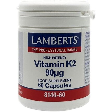 

Ламбертс Витамин К2 90 мкг 60 капсул Lamberts Healthcare