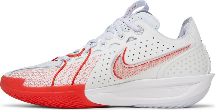 Кроссовки Air Zoom GT Cut 3 'White Picante Red', белый — фото 2