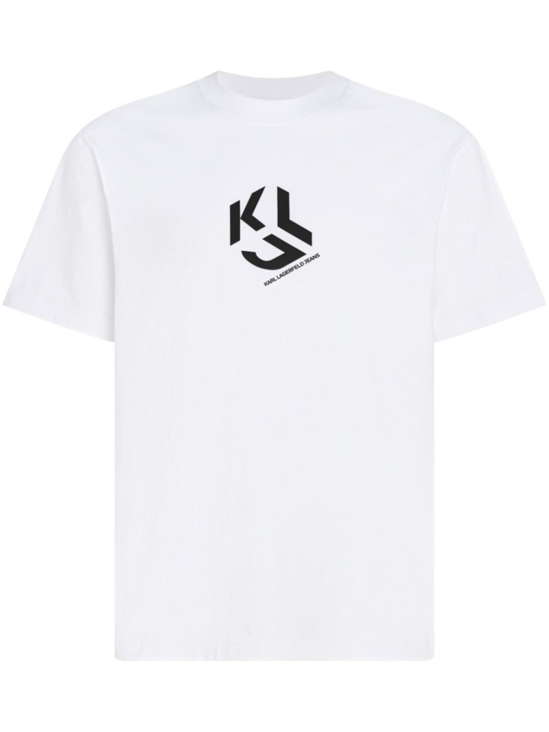 

Karl Lagerfeld Jeans футболка из органического хлопка с логотипом, белый