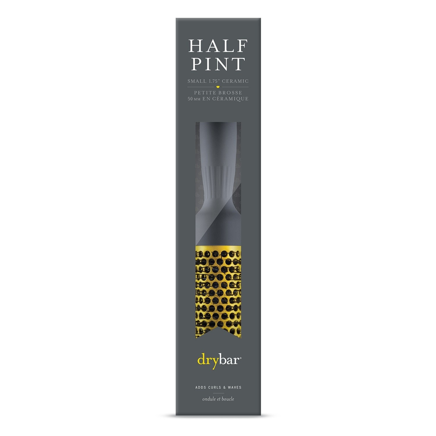 Кисть для лица half pint small round ceramic brush Drybar, количество 1 шт. — фото 2