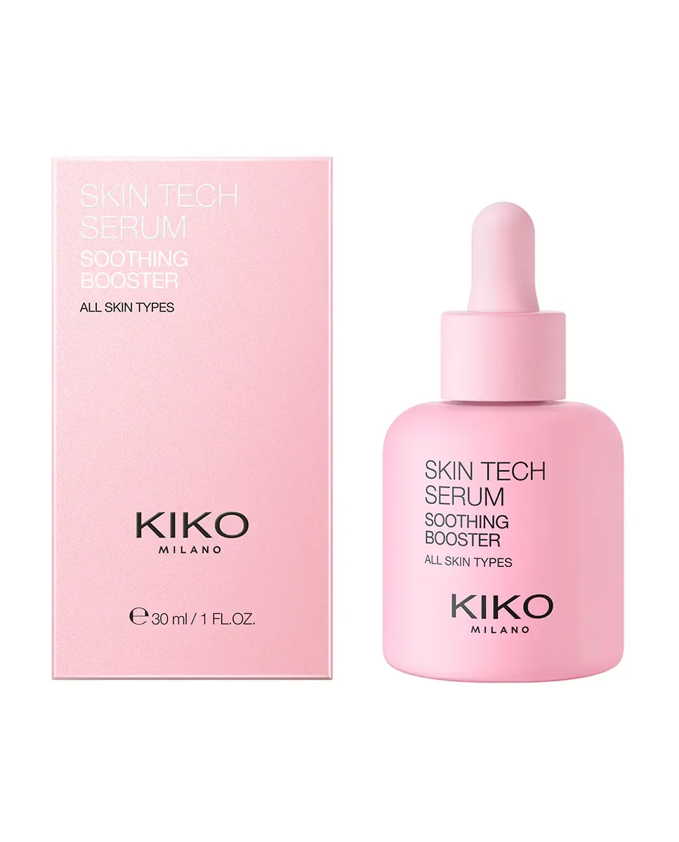 Бустер Kiko Milano — Успокаивающая и защитная для лица Skin Tech Serum Soothing Booster — фото 3