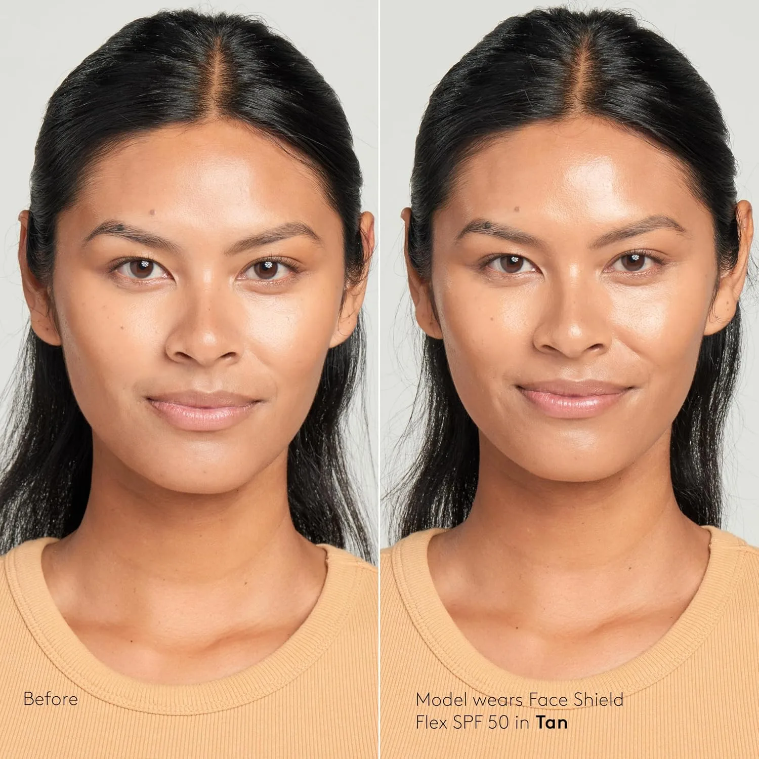 Защитный лицевой щиток Colorescience Total Protection Face Shield Flex SPF 50, 1,8 жидких унций., Tan — фото 4