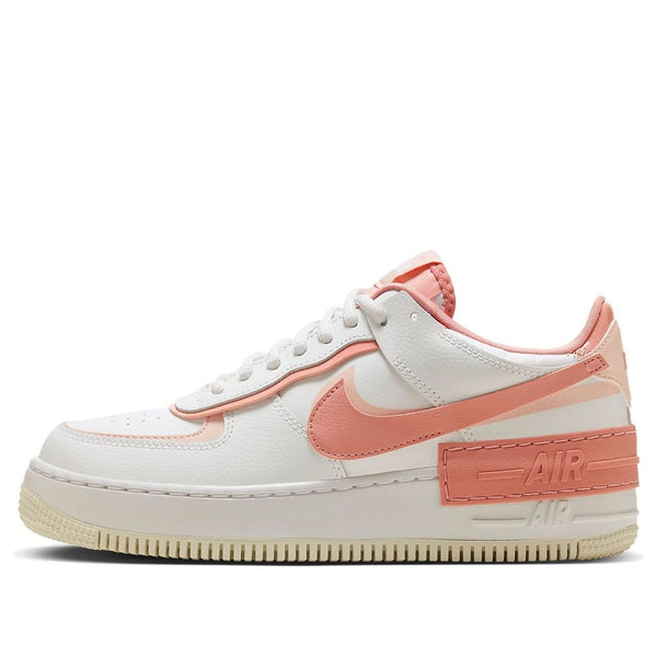 Кроссовки air force 1 shadow 'white coral pink' Nike, белый