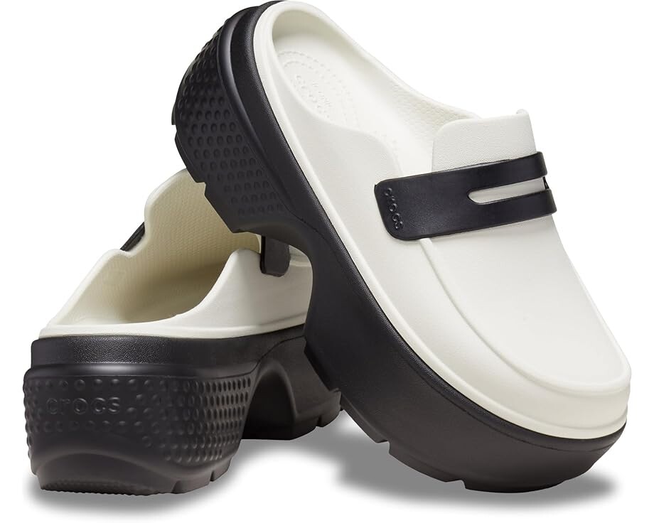

Сабо Crocs Stomp Loafers, цвет Linen Black