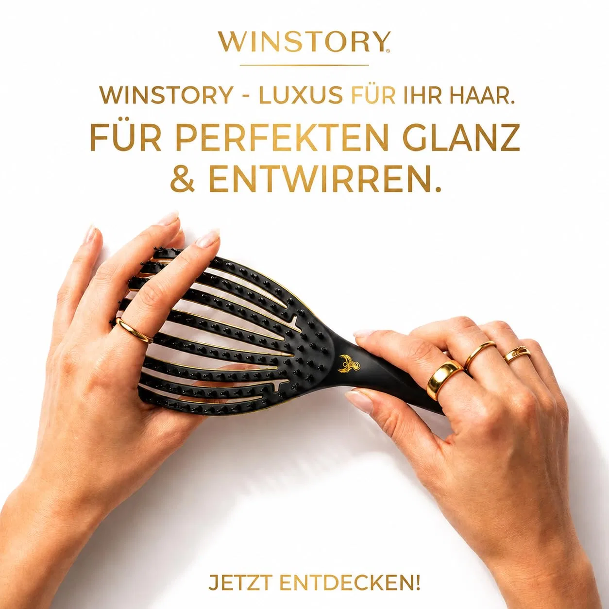 Щетка для волос «Smoothing Finger Flex» от WinStory Winstory — фото 3