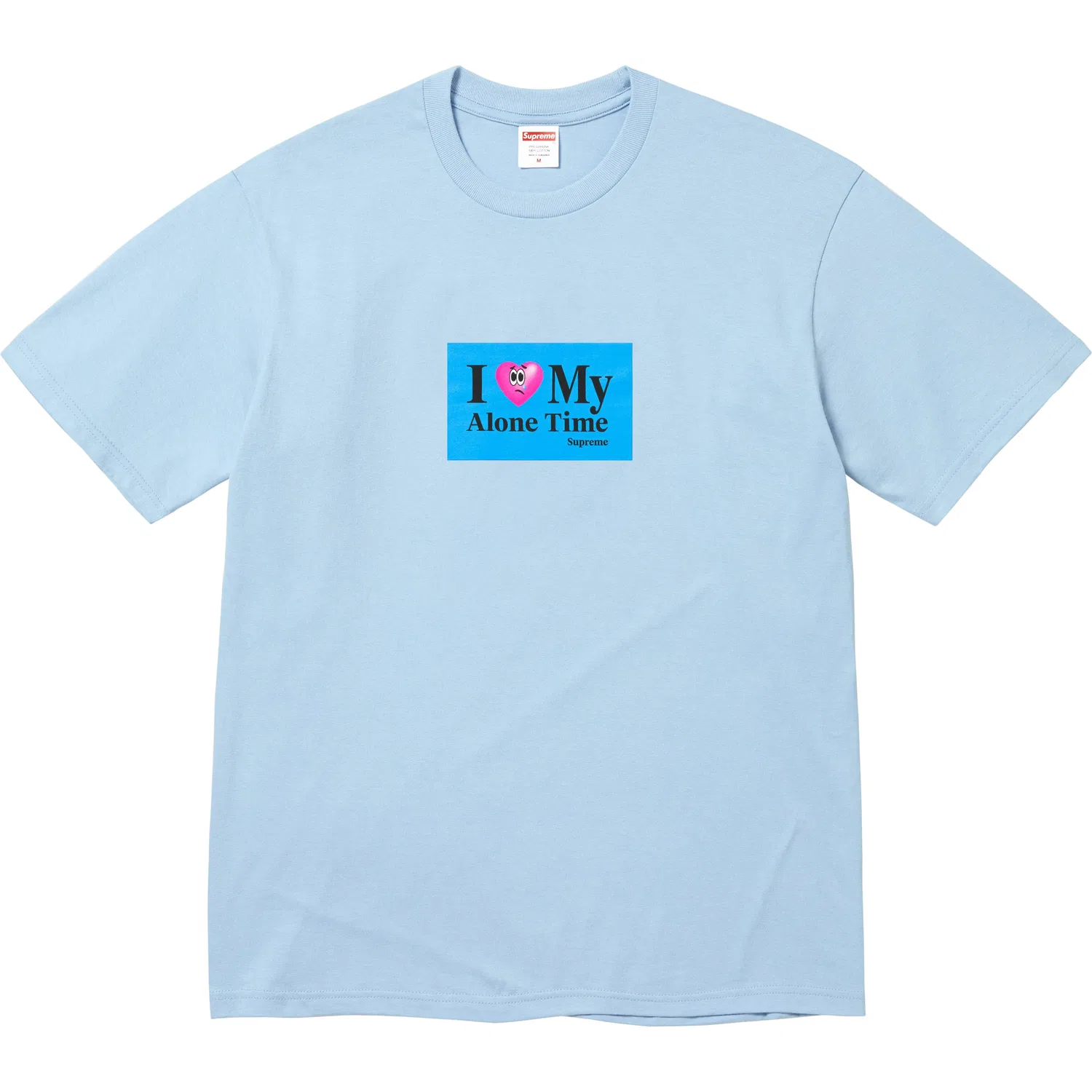 Футболка Alone Time Tee Unisex, SS26 WEEK7 Supreme, Black — фото 4