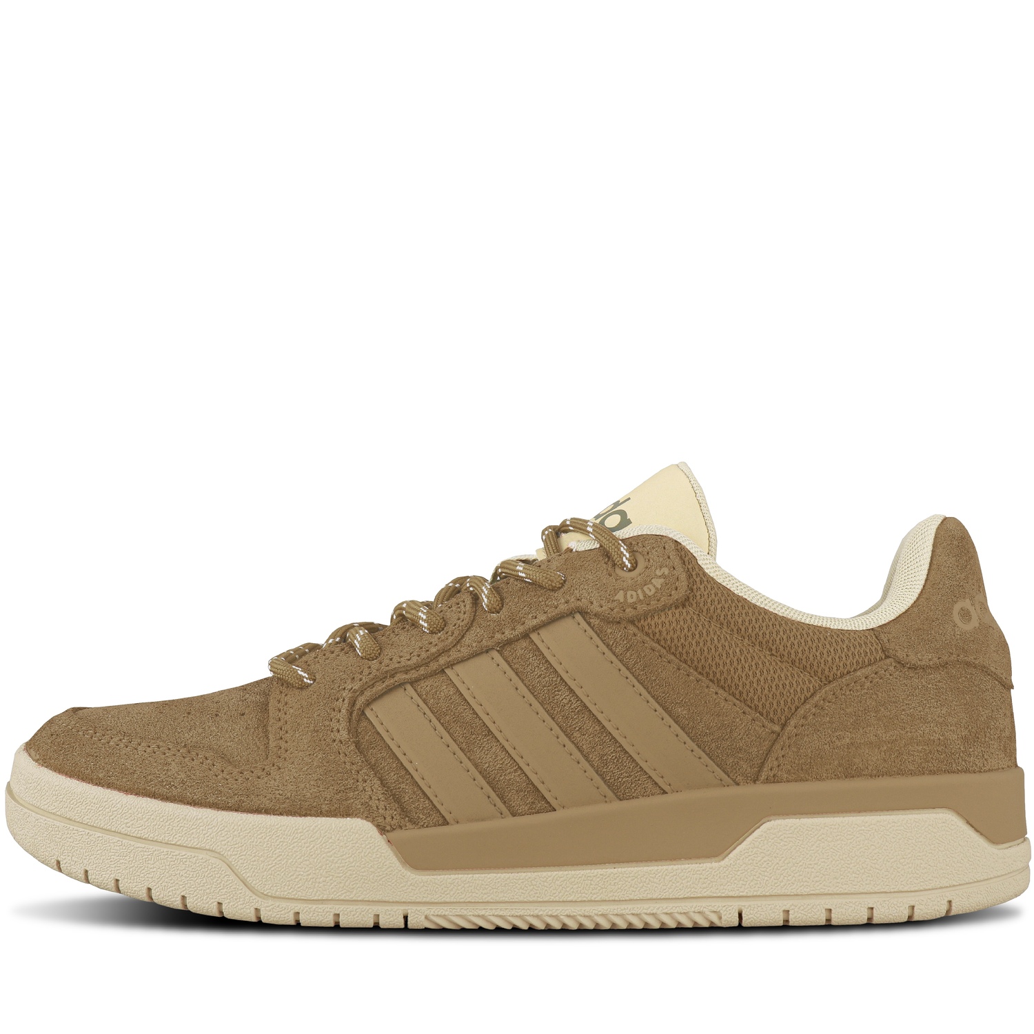 

Entrap Synthetic Leather Slip Resistant Abrasion Resistant Low top Skateboard Shoes Unisex Wheat Adidas Neo, wheat