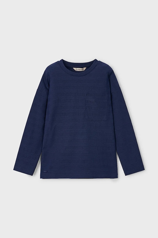 

Детская хлопковая водолазка Mayoral, темно-синий