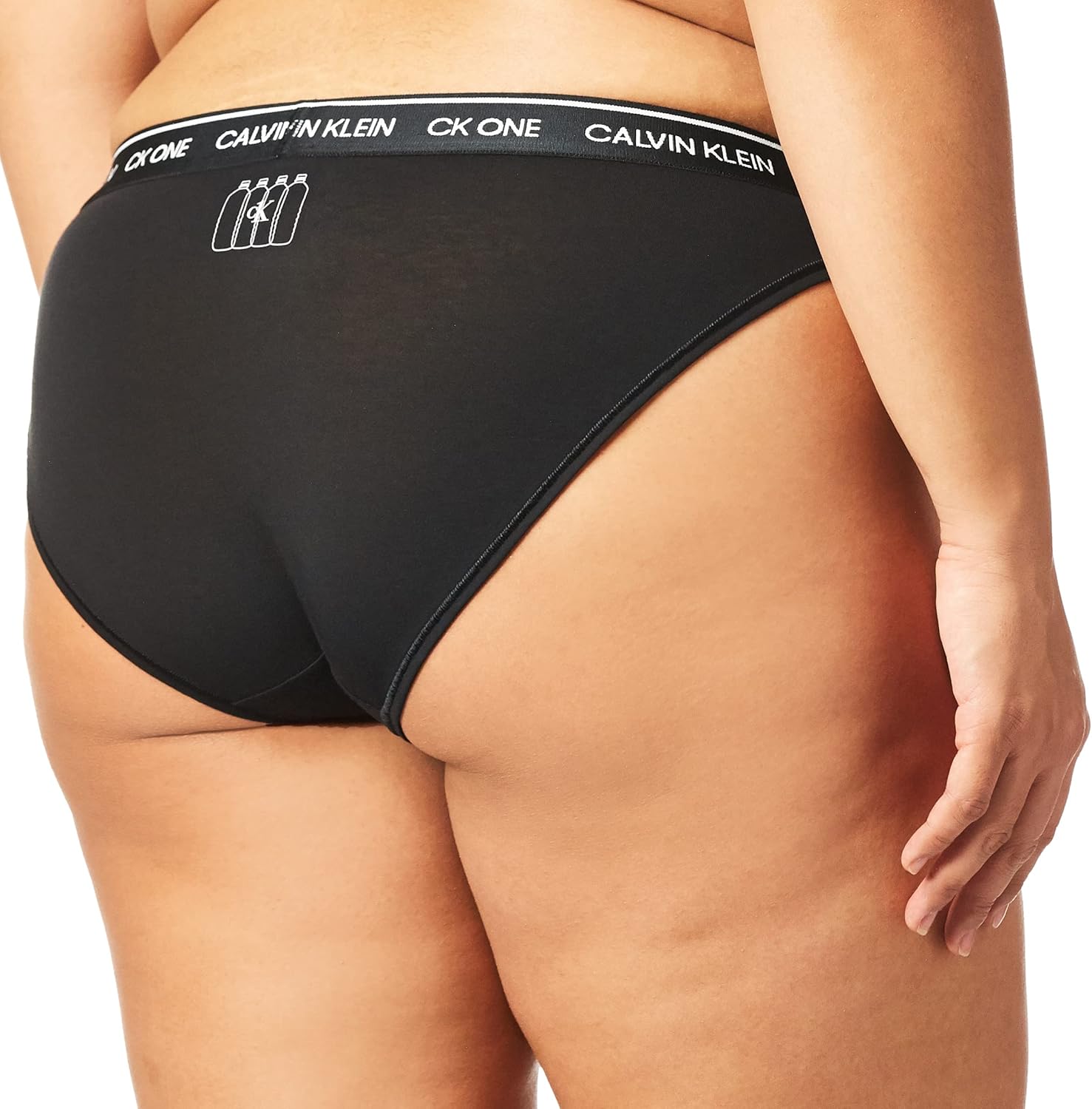 Трусики-бикини Calvin Klein женские Ck One из переработанных материалов, Black — фото 2