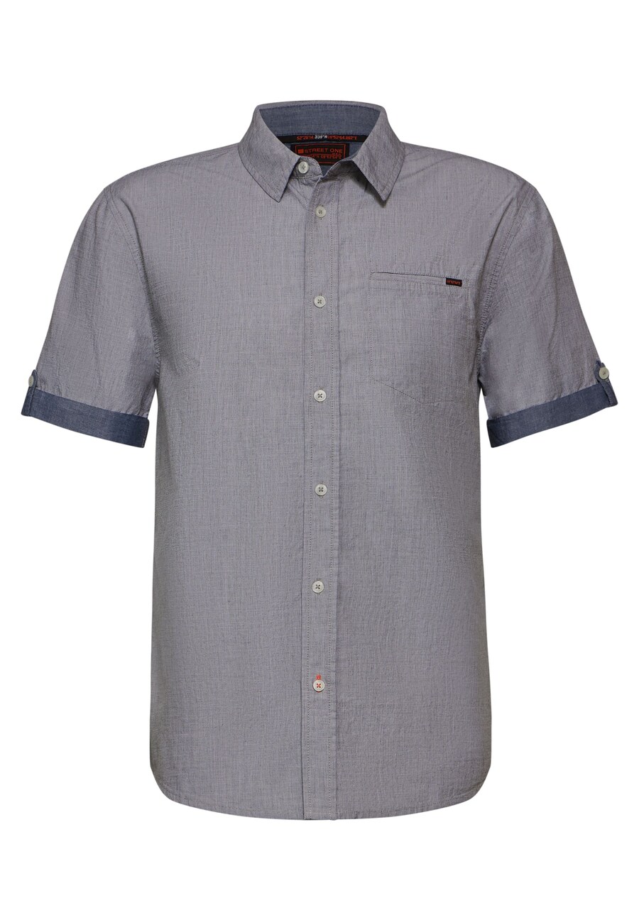 

Рубашка на пуговицах классического кроя Street One MEN, Grey