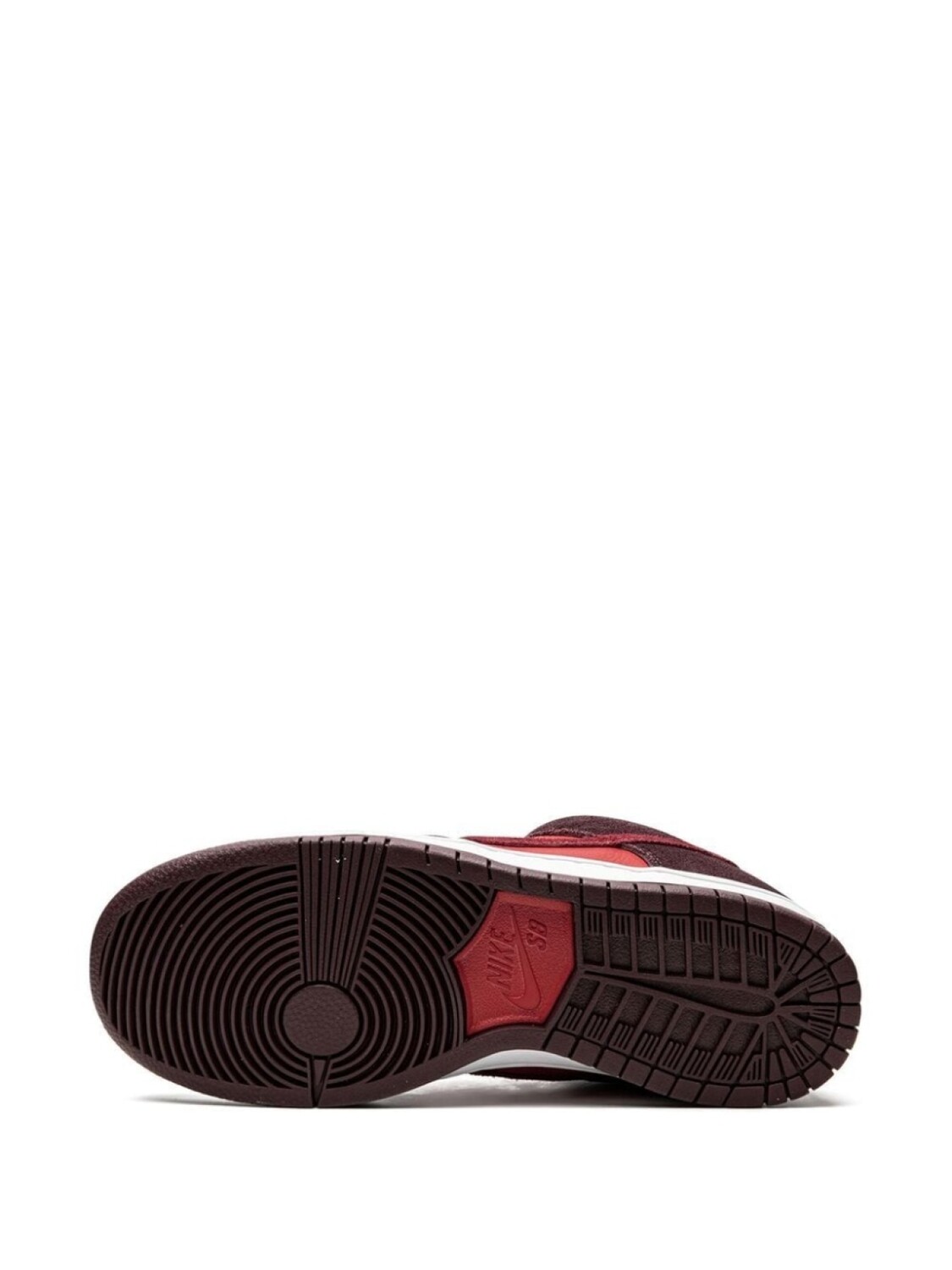 Кроссовки Nike SB Dunk Low, темно-красный — фото 4