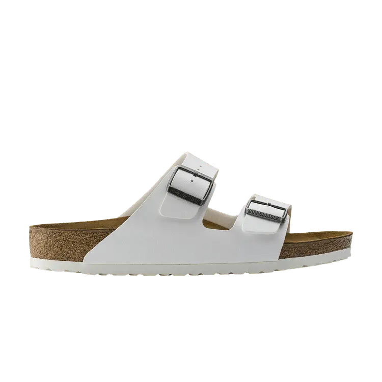 

Кроссовки Birkenstock Arizona Birko-Flor Narrow White, белый