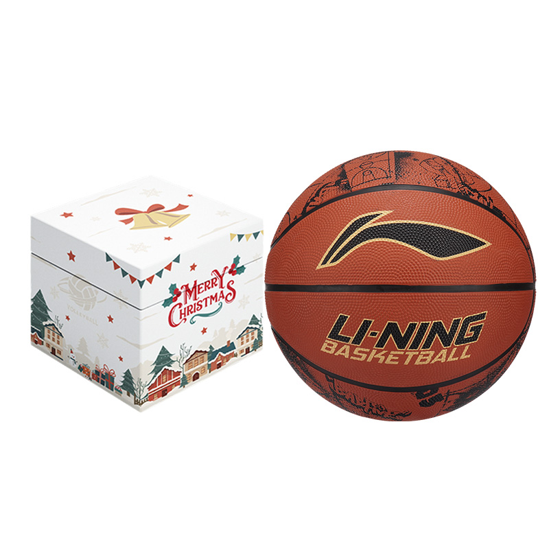 

LINING Резиновый баскетбольный мяч brown размер 5 7 тренировочный соревновательный unisex china