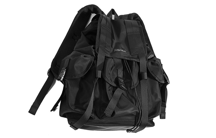 

VAOPER Нейлоновый рюкзак для ноутбука большой мужской черный, Black Large Size (Fits 15.6-Inch Laptop)