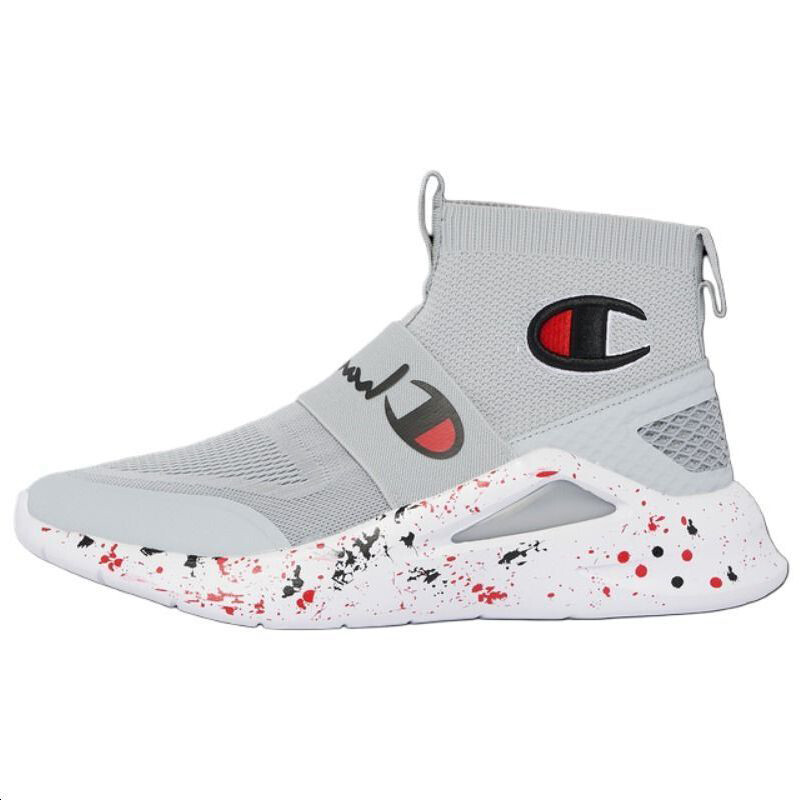 

Кроссовки Champion Lifestyle Shoes Men Mid-top Grey/white, серый/белый
