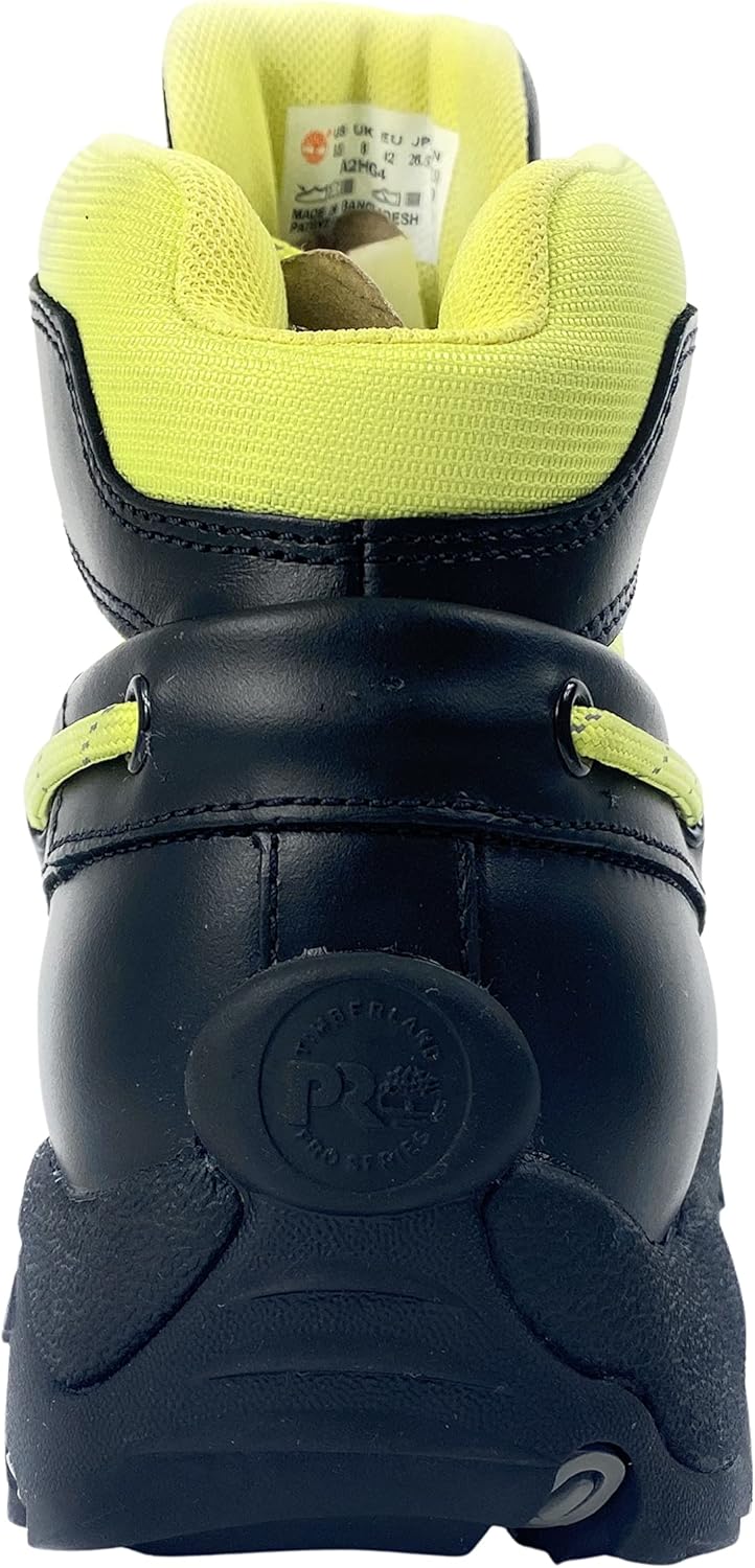 Мужские походные ботинки Timberland Chukka из черной цельной кожи — фото 4