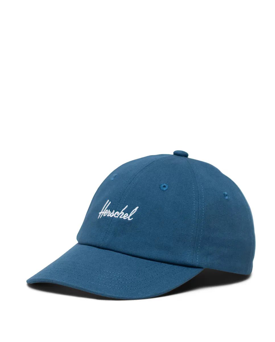 

Шапочка для мальчика из синей ткани Herschel, синий