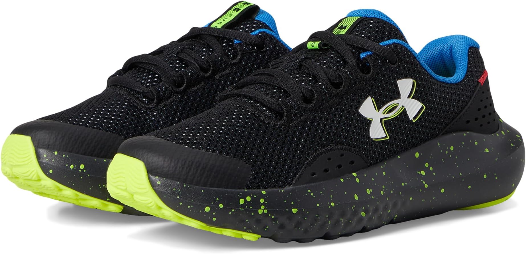 

Кроссовки Under Armour Kids Surge 4, цвет Black/High Vis Yellow/White