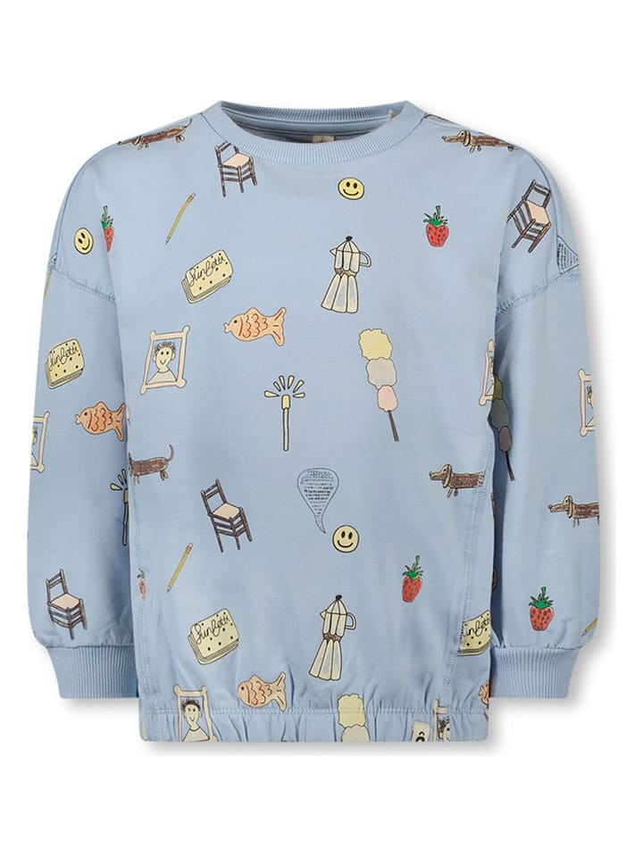 

Светло-голубая толстовка The New Chapter