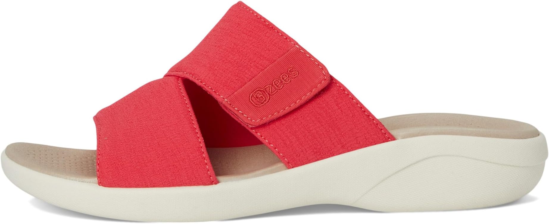 Сандалии LifeStride Carefree Slides, цвет Coral Beach Knit Fabric — фото 4
