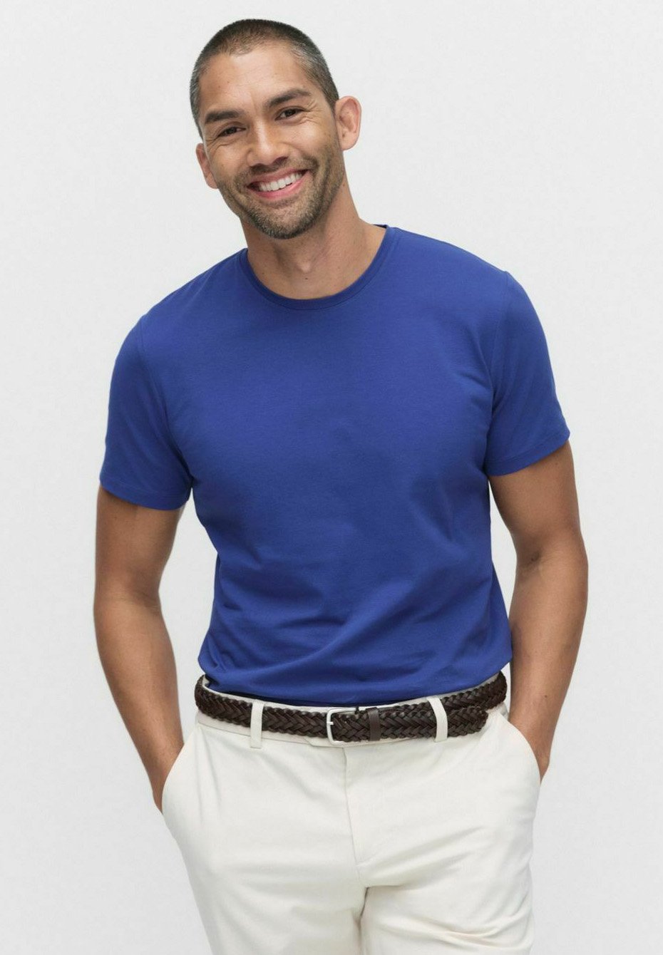 

Базовая футболка CORE SOLID O-NECK Bläck, синий