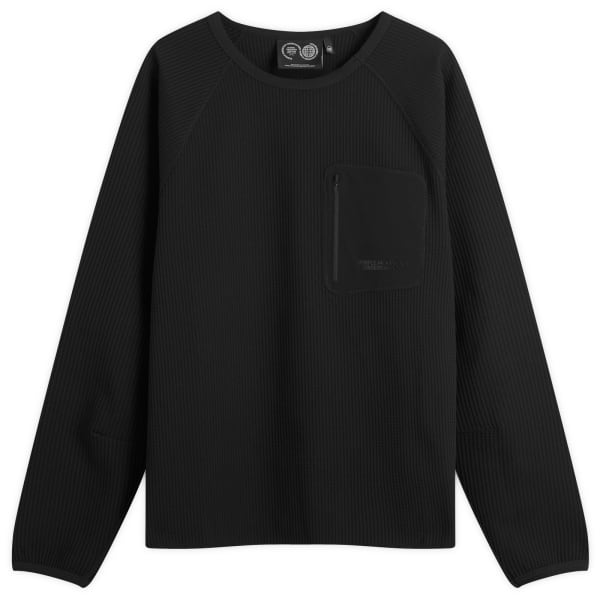 

Футболка с вафельным карманом Purple Mountain Observatory, черный