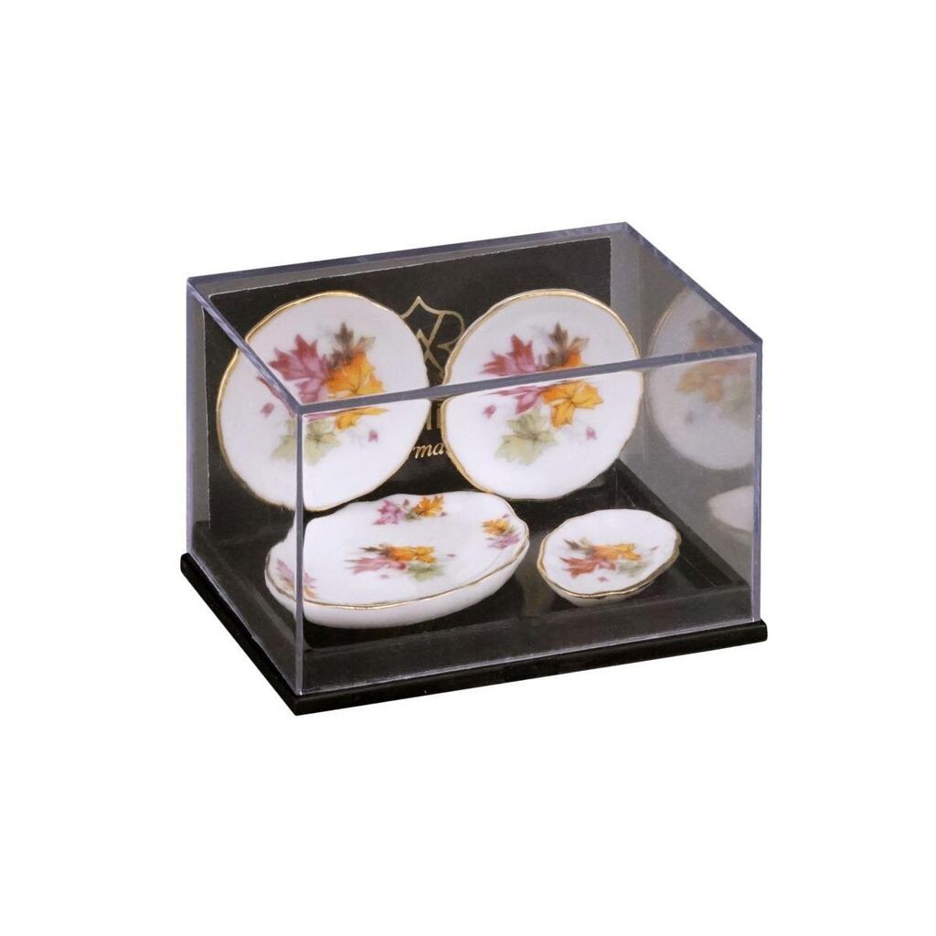 

2 сервировки стола, День Благодарения Reutter Miniaturen, золото