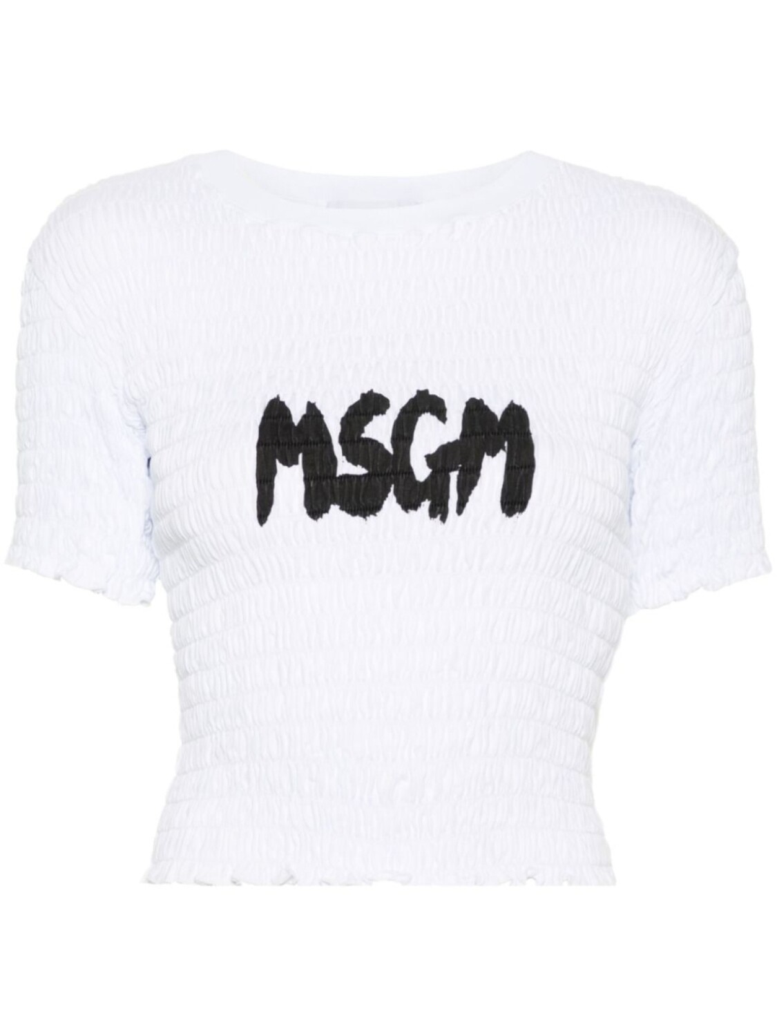 

MSGM футболка с логотипом, белый