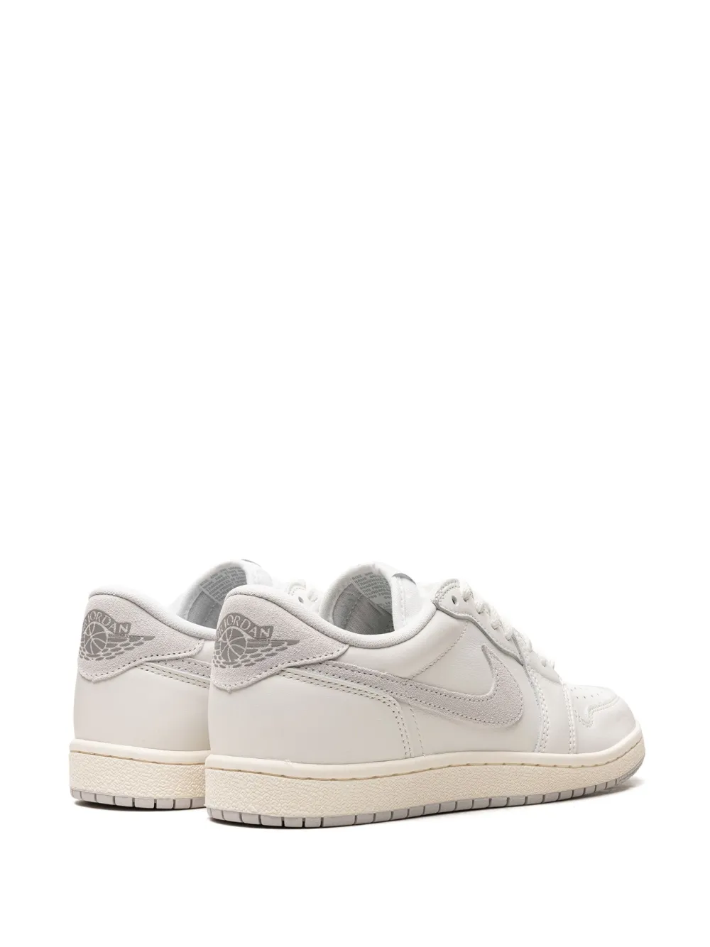 Кроссовки Air Jordan 1 Low 85 Neutral Grey, белый — фото 3