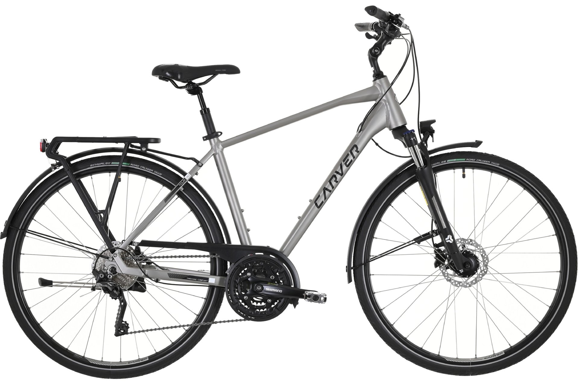 

Трекинговый велосипед Carver Tour 130 - 28 дюймов - diamant, grau | titan black white