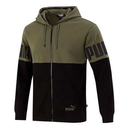 

Куртка power colorbloc jumper jacket 'green' Puma, зеленый