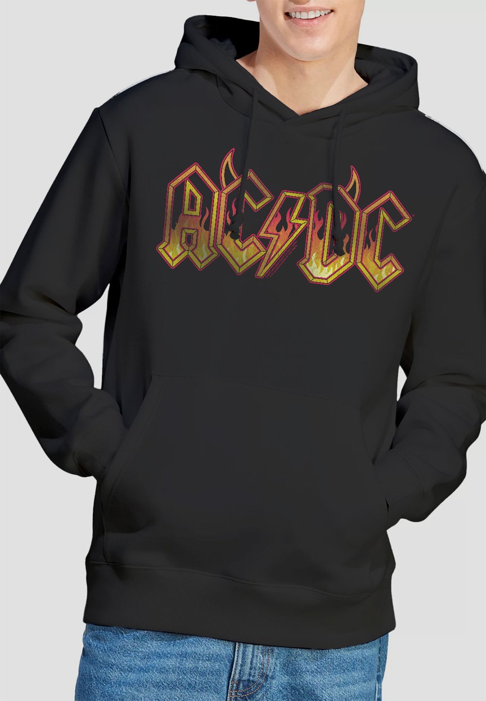 

Толстовка AC DC FIRE LOGO Cotton Soul, черный