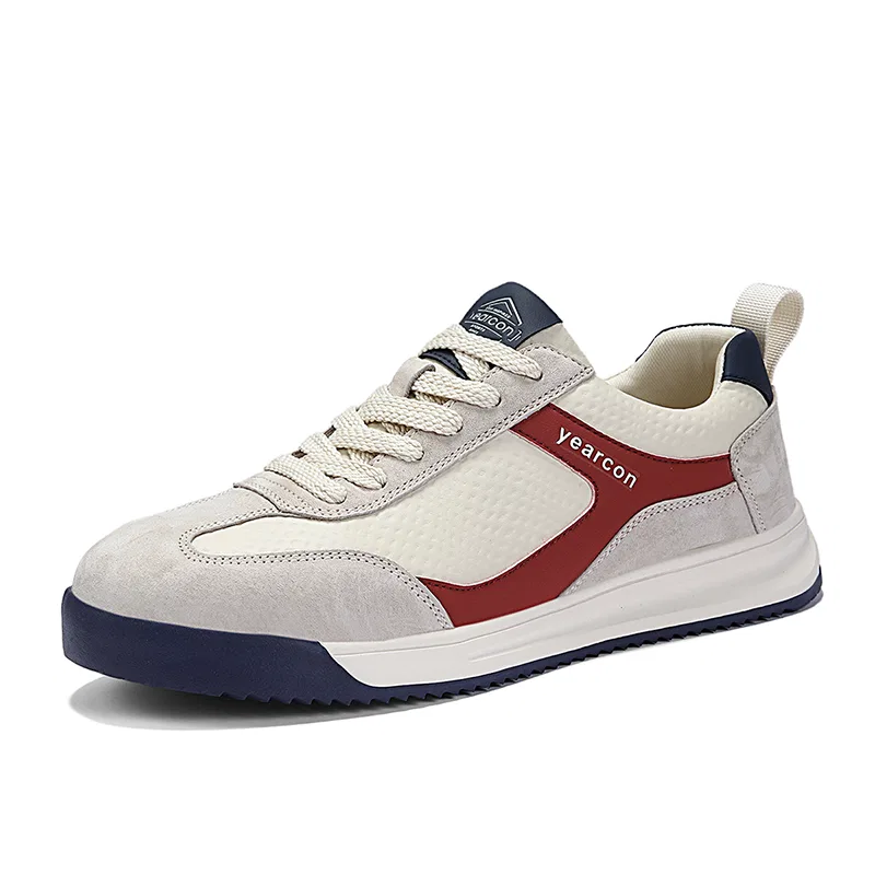 Кеды мужские повседневные YEARCON Ecru/Royal Blue