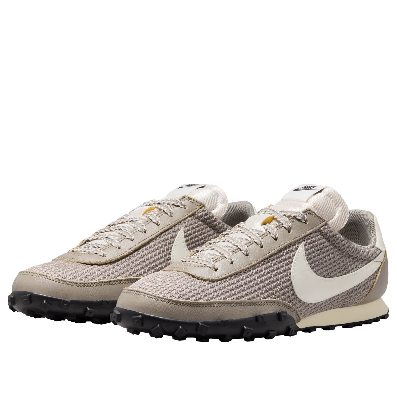 Кроссовки Nike Waffle Racer SE 'Moon Fossil Shadow Heather' IM8673-001, коричневый — фото 4