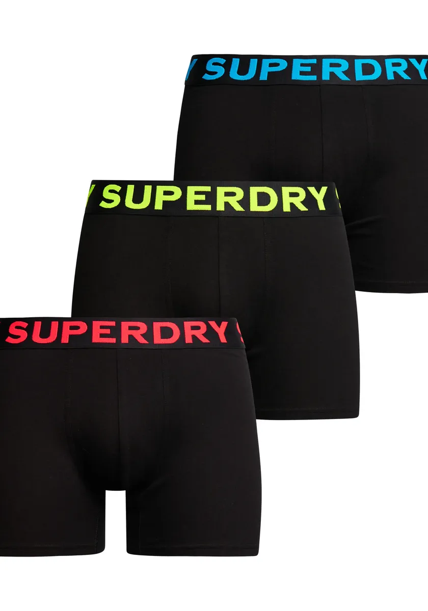 

Трусы-боксеры Superdry "BOXER TRIPLE PACK" (упаковка, 3 шт.), черный