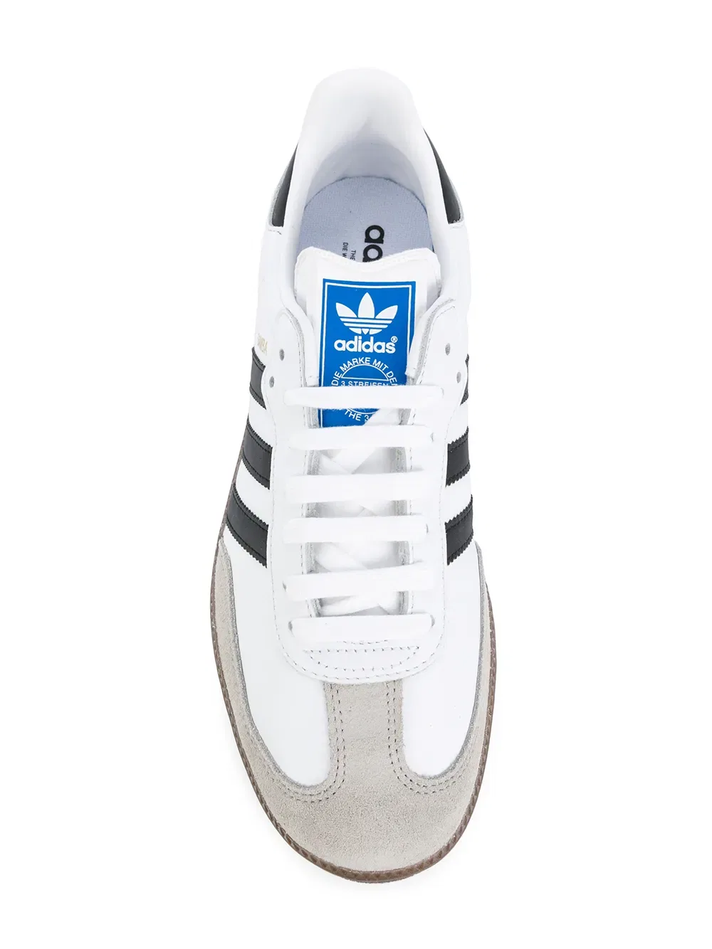 Кроссовки Samba Adidas, белый — фото 4
