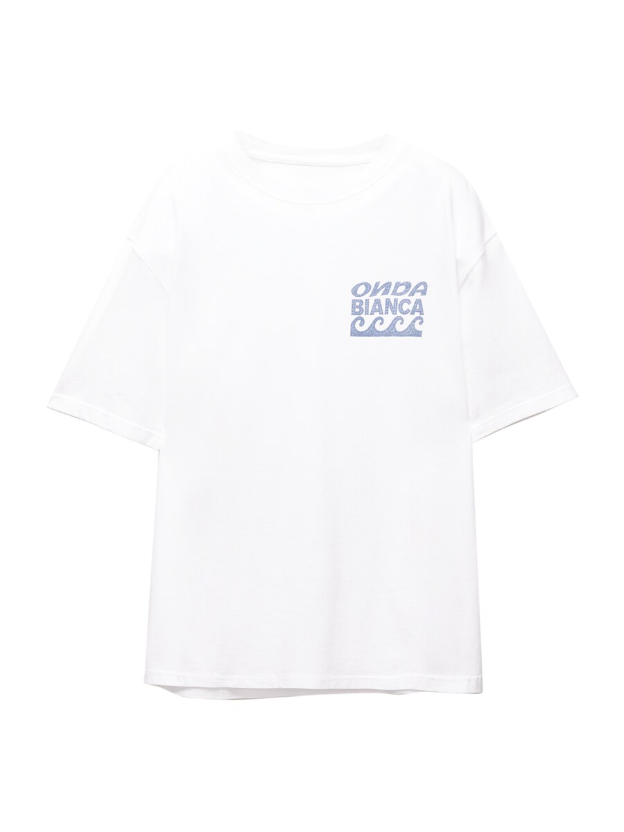 

Футболка Pull&Bear Pull&Bear MARE MOSAICO, White